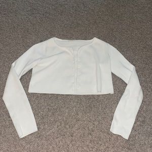 Brandy Melville button down cropped cardigan